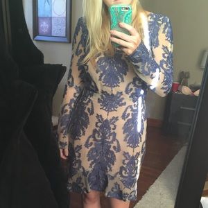 For love and lemons open back dress